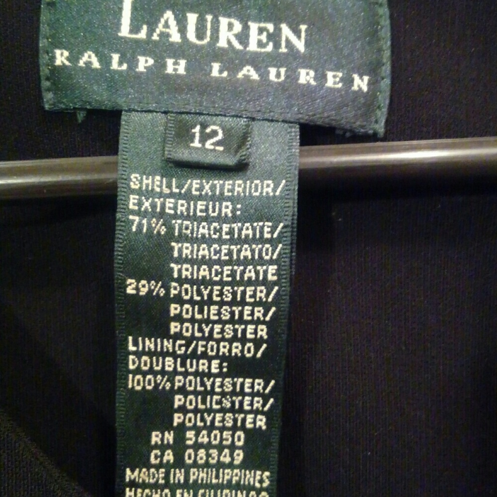 Black Ralph Lauren dress